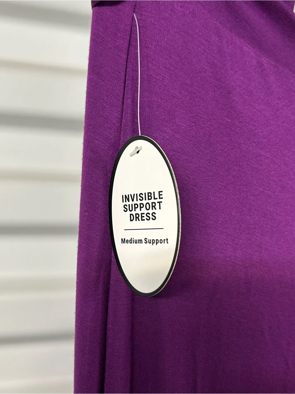 Soma Purple Two-Tone V-Neck Maxi Dress
